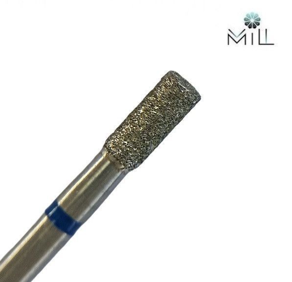 Насадка алмазна Циліндр 2.7 мм синя Mill 1860250910 фото