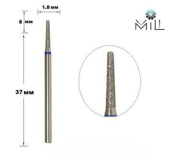 Насадка алмазна Конус посічений 1.8 мм синя Mill 1689927921 фото