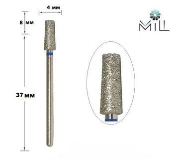 Насадка алмазна Конус посічений 4 мм синя Mill 1689927924 фото