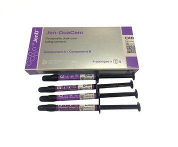 Композитний цемент Jen-DuaCem CHM набір 4 шприца по 2 г 518013781 фото