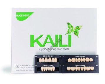 Зуби акрилові KAILI планка жувальних нижніх зубів Huge 30ML D3 2391575523 фото
