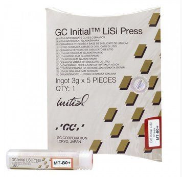 Дисилікат-літієві таблетки для пресування MT INITIAL LiSi Press, MT-B0+, 5 шт. 1870246990 фото