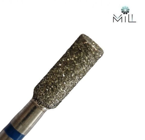 Насадка алмазна Циліндр 4 мм синя Mill 1854332850 фото