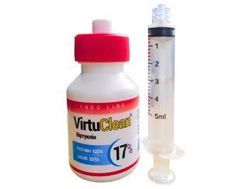 Жидкость ЭДТА 17% с цитримидом VirtuClean 50 мл. 3031259754 фото