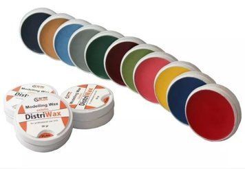 Воск моделировочный Modelling Wax Distrident Plus 60 гр. желтый 2789792226 фото