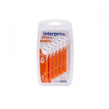 Межзубная щетка Interprox Plus 2G 6 шт. Super Micro 0.7 мм. 2829720245 фото