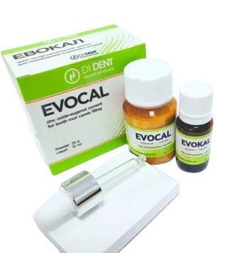 Евокал \ Evocal цемент для тимчасового пломбування 1723820409 фото
