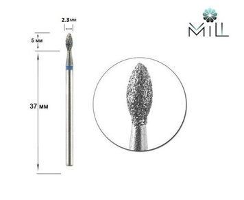 Насадка алмазна Крапля 2.3 мм синя Mill 1530642126 фото