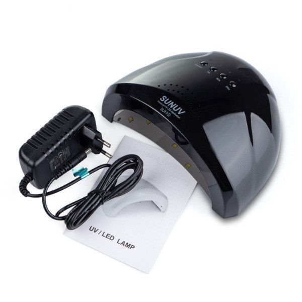 Лампа для маникюра SUNUV Sun 1 Black 48W 100% Оригинал 1943134509 фото
