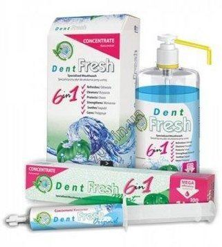 Ополаскиватель полости рта DENT FRESH стартовый набор 2153305763 фото