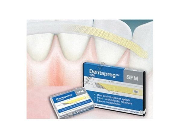 Лента для шинирования зубов Dentapreg SFM 50х2х0,2 мм. 518013477 фото