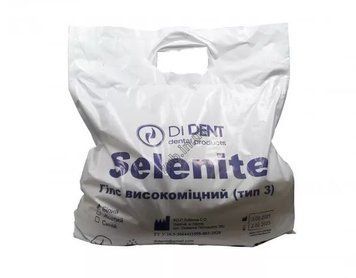 Гіпс високоміцний тип 3 Білий Selenite 7 кг 1394583455 фото