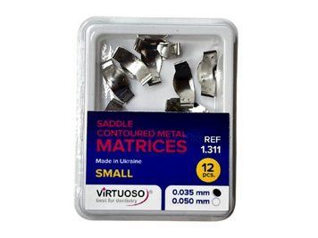 Матрицы металлические контурные замковые малые №1.311 Virtuoso 35 мкм,12 шт 2433132239 фото