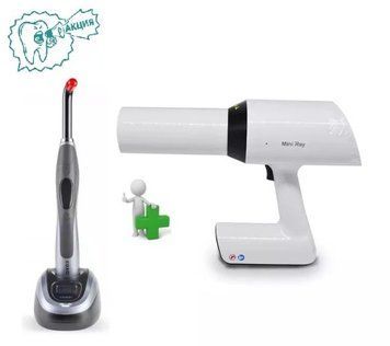 Портативний рентген mini Ray Woodpecker + Фотополімерна лампа DDB686 Honor 2907961170 фото