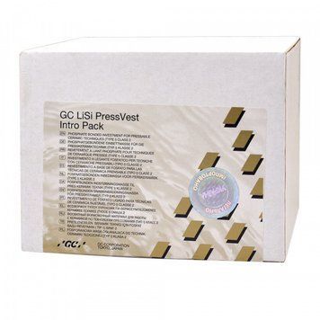 LiSi PressVest Intro Kit формовочной массы для пресс-керамики набор 6х100г + 135мл + 30мл + насадка 1951696583 фото