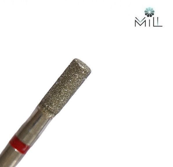 Насадка алмазна Циліндр 2.3 мм червона Mill 1860250904 фото
