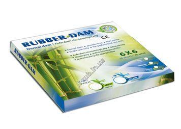 Платки для раббердама Cerkamed Rubber Dam Синій 2814431741 фото