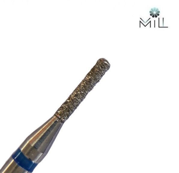 Насадка алмазна Циліндр 1.2 мм синя Mill 1860250906 фото