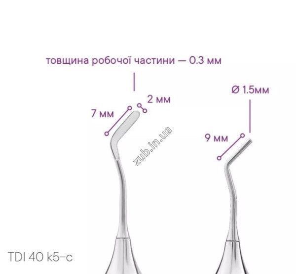 Гладилка-штопфер TYPE 5 Meddins 1484867229 фото