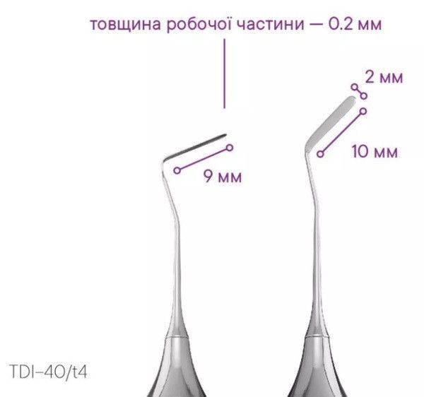Гладилка с режущей гранью TYPE 4 Meddins 1504497147 фото