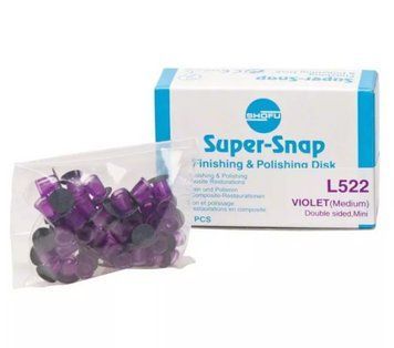 Диски Super-Snap L522 фіолетові міні 544565525 фото