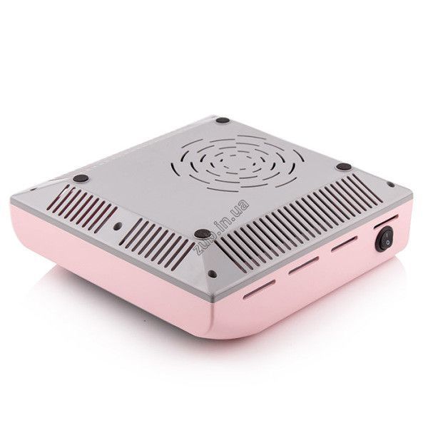Вытяжка для маникюра Simei 858-8 розовая с НЕРА-фильтром 80W 1089554018 фото